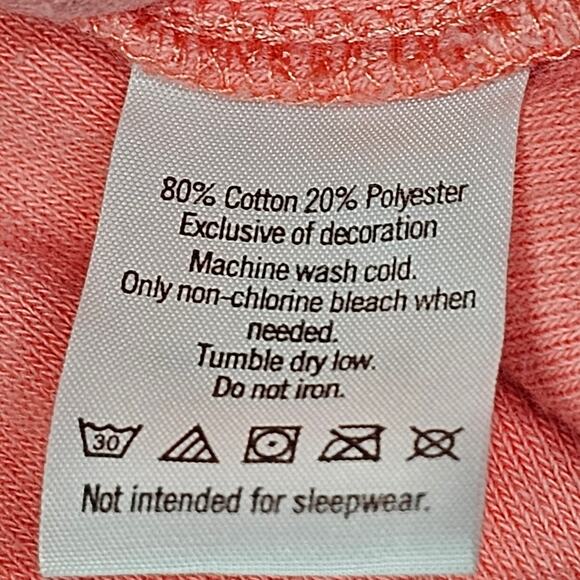 Janie and Jack Swimsuit Terry Cloth Cover-Up in Coral Pink 18 to 24 Months - Picture 7 of 9